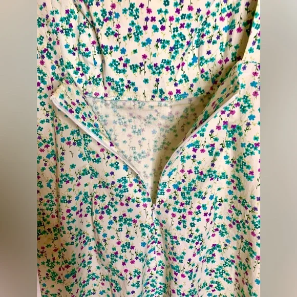 LOGIC🇨🇦COTTON DRESS VINTAGE - Picture 5 of 8